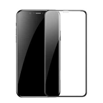 Захисне 6D скло Full Glue для iPhone 11 Pro Max black SP