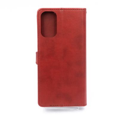 Чохол-книжка шкіра для Samsung M52 red Getman Gallant PU