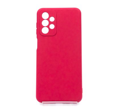 Силіконовий чохол Full Cover для Samsung A23 4G rose red Full Camera без logo