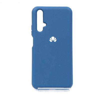 Силіконовий чохол Full Cover для Huawei Nova 5T Navy blue