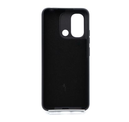 Силіконовий чохол Full Cover для Xiaomi Redmi 12C/11A black без logo