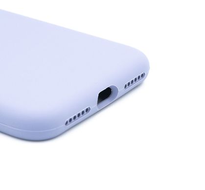 Силиконовый чехол Full Cover для iPhone SE 2020 lavander