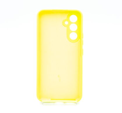 Силіконовий чохол Full Cover для Samsung A54 5G yellow Full Camera без logo