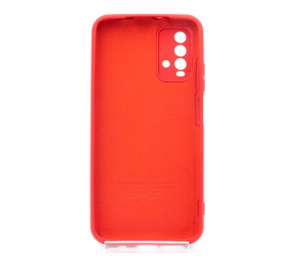 Силіконовий чохол Full Cover для Xiaomi Redmi 9T red без logo Full Camera