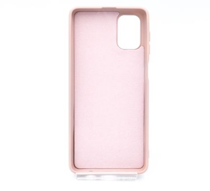 Силиконовый чехол Full Cover для Samsung M51 pink sand без logo