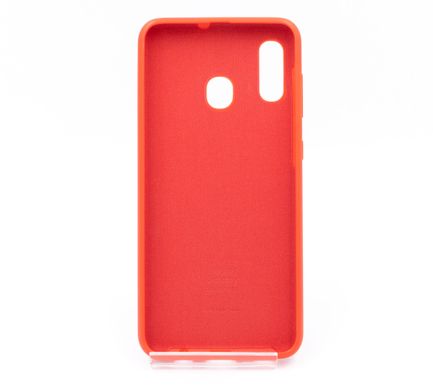 Силіконовий чохол Full Cover для Samsung A20/A30 red