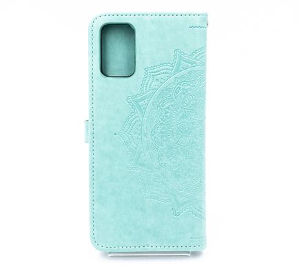 Чохол книжка шкіра Art Case для Samsung A03S з візитницею mint