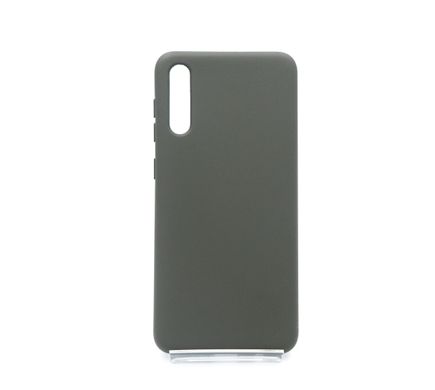 Силіконовий чохол Full Cover для Samsung A30s/A50/A50s cocoa без logo №6