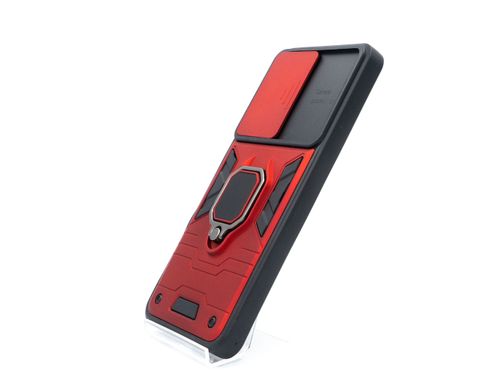 Чехол SP Camshield Serge Ring для Samsung A52 4G/5G red ударопрочный шторка/защита камеры
