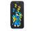 Чехол книжка Baseus MyPrint для Xiaomi Redmi Note 9 /RM 10X 4G black (Жовто-блакитна українка)