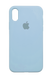 Силіконовий чохол original для iPhone X/XS light blue