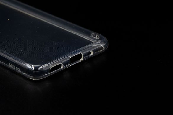 Силіконовий чохол Molan Cano Glossy для Samsung M52 5G transparent