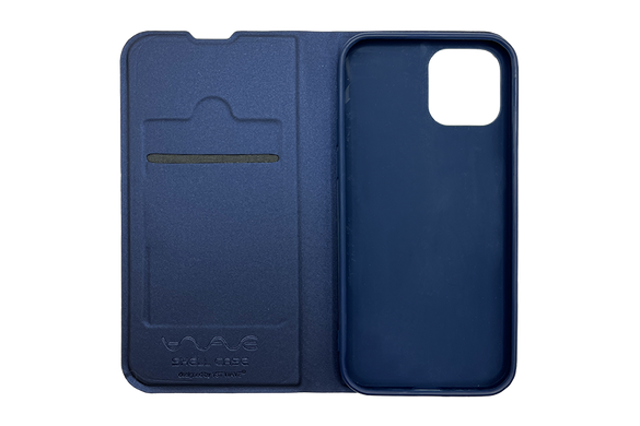Чохол книжка WAVE Shell для iPhone12 Pro (PC+TPU) blue