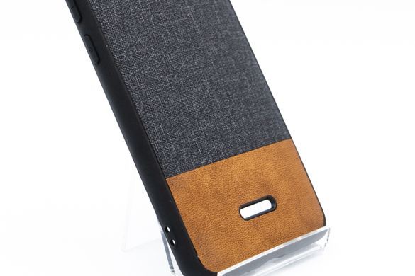 Накладка Textile Case для Xiaomi Redmi 6 black-brown