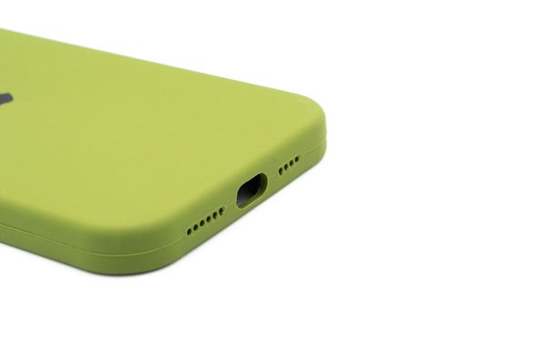 Силіконовий чохол Full Cover для iPhone 12 Pro Max olive