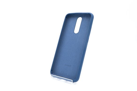 Силиконовый чехол Full Cover для Xiaomi Redmi 8 navy blue