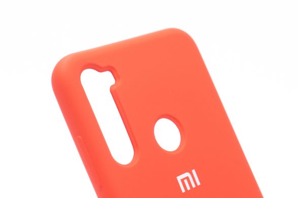 Силіконовий чохол Full Cover для Xiaomi Redmi Note 8T red Full Camera без logo