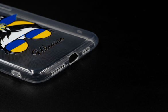 Силіконовий чохол MyPrint для iPhone 11 Pro Max clear Full Camera (Ukraine-glass)