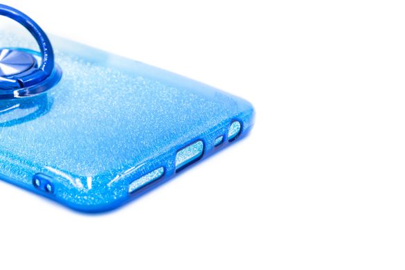 Силіконовий чохол SP Shine для Xiaomi Redmi 8/8A blue ring for magnet