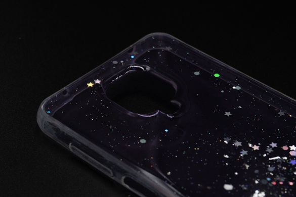 Силиконовый чехол WAVE Confetti для Xiaomi Redmi Note 9S/Note 9 Pro (TPU) purple