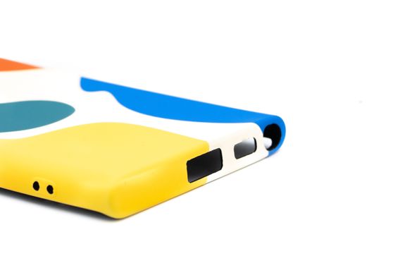 Силіконовий чохол WAVE NEON X LUXO Minimalistic для Samsung S22 Ultra Full camera red/yellow/blue