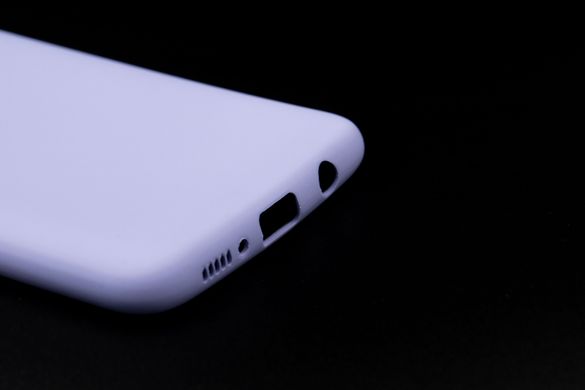 Силіконовий чохол Full Cover для Samsung A20/A30 lilac без logo