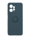 Чохол (TPU) Candy Ring для Xiaomi Redmi Note 12 4G blue Full Camera