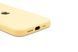 Силиконовый чехол Full Cover для iPhone 12/12 Pro gold
