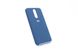 Силиконовый чехол Full Cover для Xiaomi Redmi 8 navy blue