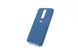 Силіконовий чохол Full Cover для Xiaomi Redmi 8 navy blue