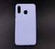 Силіконовий чохол Full Cover для Samsung A20/A30 lilac без logo