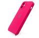 Силіконовий чохол Full Cover для iPhone 12 mini rose red Full Camera