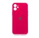 Силіконовий чохол Full Cover для iPhone 12 mini rose red Full Camera