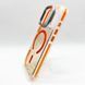 Чохол Fibra Star Shine with MagSafe для iPhone 17 Pro clear Orange