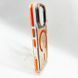 Чохол Fibra Star Shine with MagSafe для iPhone 17 Pro clear Orange