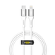Кабель YOKI SOLID YK-SO15 Type-C to Lightning 30W 1.2m white