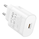 Сетевой блок питания Borofone BA82A 1USB-C PD/QC 25W white