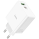 Мережевий блок живлення Hoco C113A Awesome PD65W USB/Type-C white