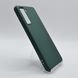 Силіконовий чохол WAVE Colorful для Samsung S21FE forest green Full Camera (TPU)