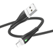 USB кабель Borofone BX100 Advantad Lightning 2.4A 1m black