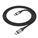 USB кабель Hoco X102 Type-C to Type-C 60W 1m black