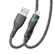 USB кабель Ridea RC-RL15 RGB Light Lightning 12W 1.2m black