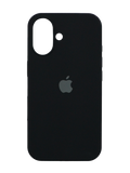 Силіконовий чохол Full Cover для iPhone 16 black