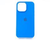 Силіконовий чохол Full Cover для iPhone 14 Pro Max capri blue