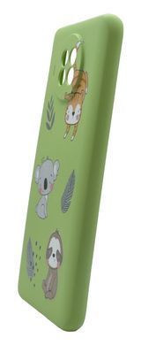 Силіконовий чохол WAVE Fancy для Xiaomi Mi 10T Lite animals/mint gum TPU