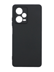 Силіконовий чохол WAVE Colorful для Xiaomi Redmi Note 12 Pro+ black Full Camera (TPU)