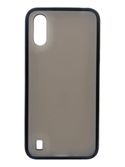Чохол 2 в 1 Matte Color для Samsung A01 (A015) black/red