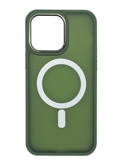 Чохол MATTE GUARD MagSafe для iPhone 14 Pro Max Dark green