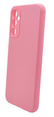 Силіконовий чохол Full Cover для Samsung A24 4G pink Full Camera без logo