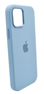 Силіконовий чохол Metal Frame and Buttons для iPhone 12/12 Pro lilac blue